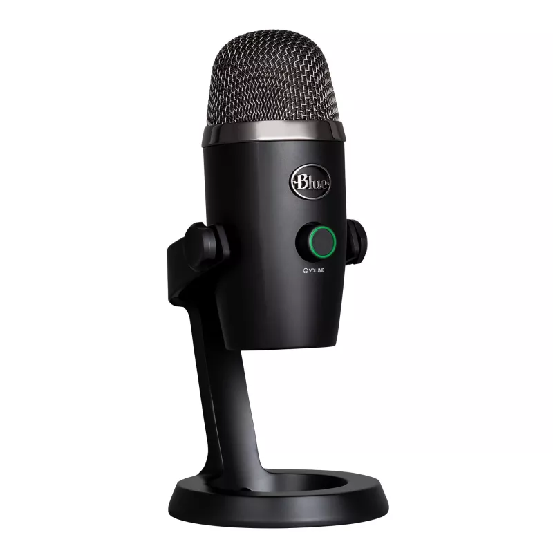 Logitech Yeti Nano, mikrofon biurkowy, 20 - 20000 Hz, 0,5%, 24 bity, 48 kHz, 4,5 mV/Pa