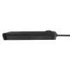 Listwa zasilająca MACLEAN MCE394 B — 3 gniazda + 3×USB A, 110–240 V, USB 2,1 A, 2500 W, kabel 1,5 m, czarna