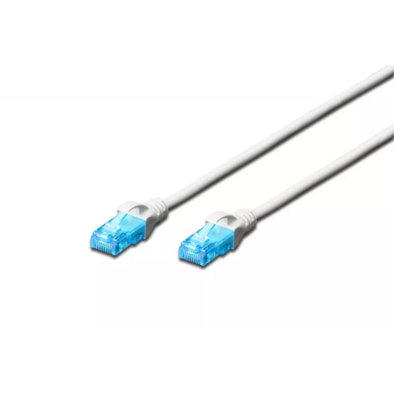 Kabel sieciowy Digitus 0,25 m RJ-45 Cat5e biały