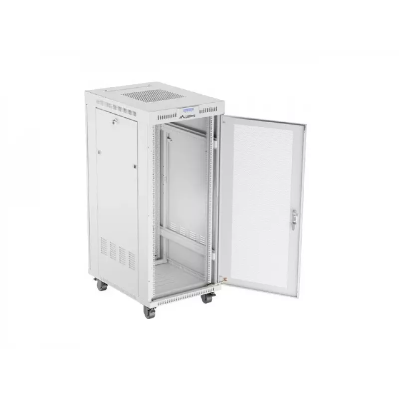 Lanberg FF01-6827-23SL szafa rack 27U Wolnostojąca szara