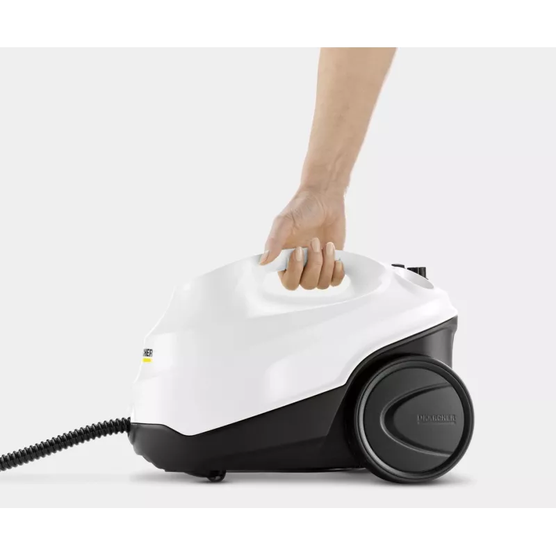 Parny odkurzacz cylindryczny Kärcher SC 3 EasyFix — 1900 W, zbiornik 0,5 L, 3,5 bar, wąż 2,2 m