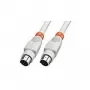 Lindy 8 Pin Mini DIN kabel 2 m kabel równoległy Szary