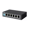Switch Extralink KRIOS 4x Gigabit PoE/PoE+ 2x RJ45 Uplink 60W