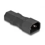 Zasilacz DeLOCK IEC 60320 C14 na C13 wtyk gniazdo 10A prosty czarny