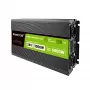 Przetwornica samochodowa zielony Cell INVGC24P3000LCD 24V 3000W czysty sinus, 230V 50Hz, LCD, gniazdo typu F