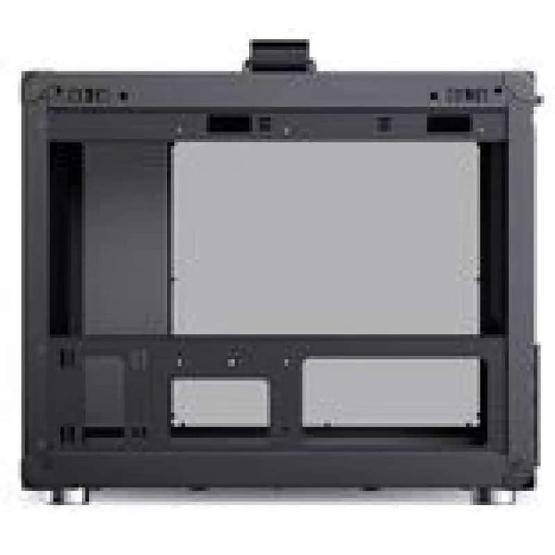Obudowa PC Jonsbo C6 MAX, mini obudowa, Micro-ATX, szkło hartowane - czarny
