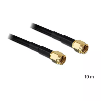 Kabel koncentryczny DeLOCK RP-SMA - RP-SMA 10m