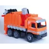 Zabawkowa śmieciarka Lena Mercedes ZL-02026, długość 70 cm, mechaniczny pojazd do zabawy