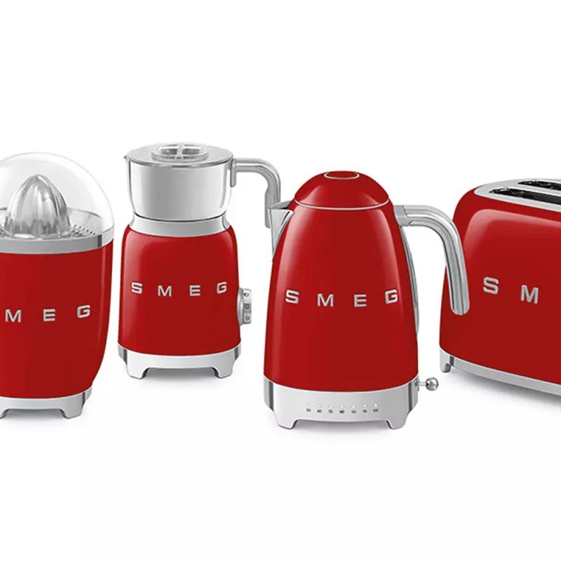 Czajnik elektryczny Smeg 1.7L 2400W Czerwony