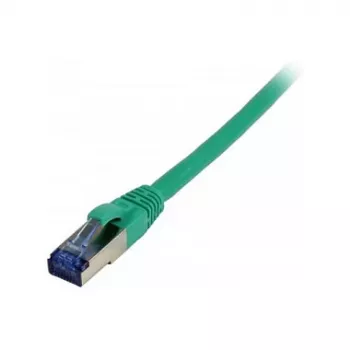 Kabel krosowy RJ45 - CAT6A 500MHz - 0,25m - zielony - S-STP(S/FTP) - TPE/LSZH(Superflex) - AWG26 - Syner