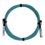 Kabel światłowodowy/AOC UBIQUITI UACC-AOC-SFP10-5M SFP+ do SFP+, 10 Gbit/s, 5 m, 850 nm, płaszcz PVC, akwamaryna