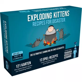 Exploding Kittens - Recipes for Disaster, gra karciana