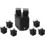 Zestaw sprzętu audio Omnitronic BOB-10A z 8x BOB-4 (model 20000534)