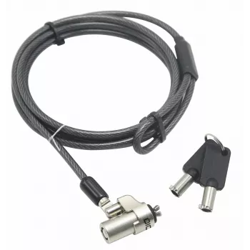 Blokada linkowa DICOTA D31540 Czarna 2 m