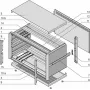 SCHROFF KomplettEnclosure, EMV-Shielded - PROPAC PRO Enclosure.3HE 84TE 266T (24576109)