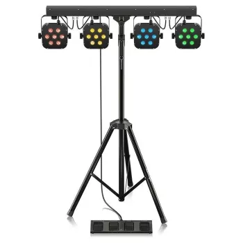Behringer STAGE TRI LED BUNDLE ST1 Zestaw 4xLEDPAR z kontrolerem + statywem
