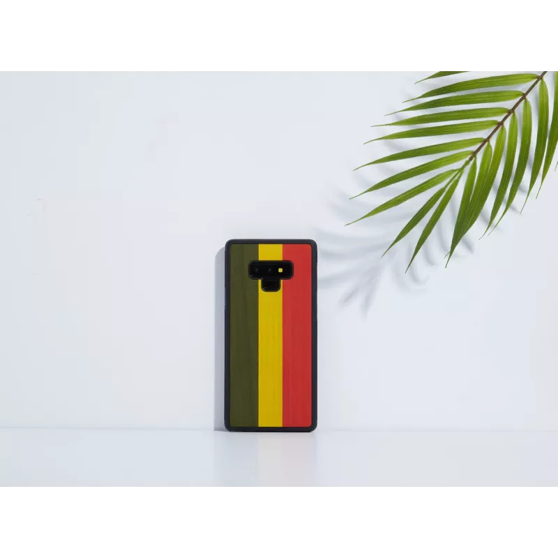 Etui na smartfon man and wood do Samsung Galaxy Note 9 — Reggae Czarny etui ochronne