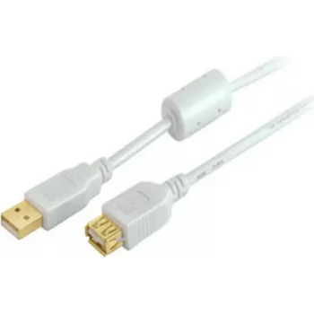 shiverpeaks BS77120-WF kabel USB 1 m USB 2.0 USB A biały (BS77120-WF)