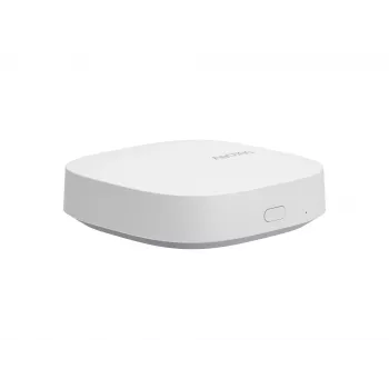 AEOTEC Smart Home Hub 2 – Działa jako koncentrator SmartThings, UE, Z-Wave, Zigbee 3.0, WiFi | GP-AEOHUBV4EU | Biały