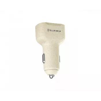 Ładowarka samochodowa Tellur TLL151341 36W 6A PD18W QC3.0 — adapter USB do szybkiego ładowania w samochodzie