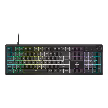 Corsair K55 CORE RGB klawiatura Gaming USB QWERTZ niemiecki Czarny