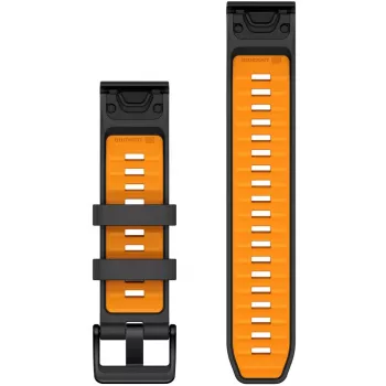 Opaska Garmin QuickFit 010-13392-05 Grafitowo-pomarańczowa