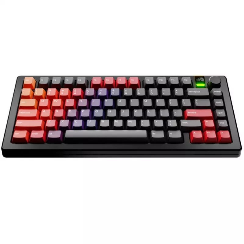 Keycaps GLORIOUS GPBT Gradient Celestial Fire PBT Dye-Sub ANSI layout