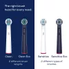 Beurer TB Clean Eco Green Planet końcówki do szczoteczki, ciemnoniebieskie, 4 szt.