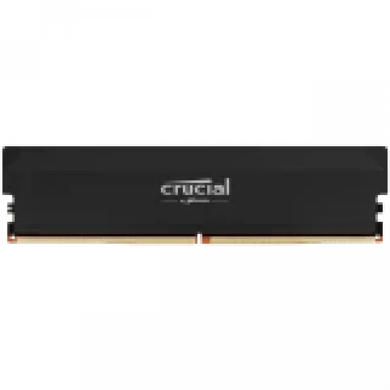 16GB Crucial Pro - Overclocking Edition Modul- DIMM 288-PIN - 6400 MHz / PC5-51200 - CL38 - 1.35 V - ungepuffert - non-ECC - Schwarz