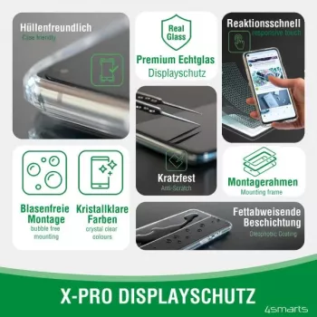 Szkło ochronne 4smarts 496196 Clear dla Apple