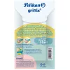 Pelikan Griffix Universal prosty krój Niebieski - Różowy (819121)