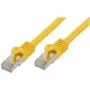 Kabel sieciowy shiverpeaks BASIC-S żółty 5 m kat. 7 surowy S/FTP (S-STP) (BS75515-Y)