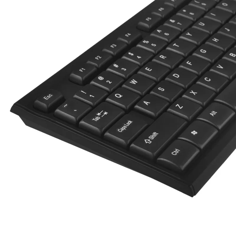 Bezprzewodowy zestaw klawiatury i myszy NanoRS z ergonomicznym designem – RS580 do płynnej i wydajnej pracy