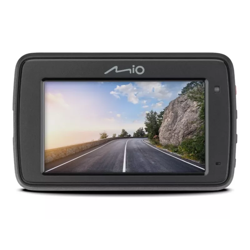 Kamera samochodowa MIO MiVue 802, 2560×1440 QHD 140° 60fps, wyświetlacz 2,7 cala, bateria/USB, microSD do 128 GB, czujnik wstrząsów, wykrywanie kolizji