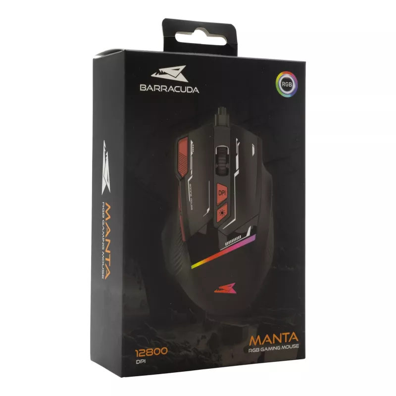 Mysz Baracuda BGM-041 MANTA Czarna USB