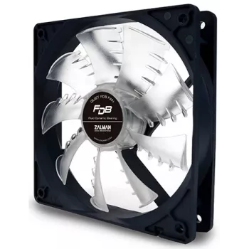 Zalman ZM-F3 FDB(SF) system chłodzenia do komputera Wentylator do obudowy 12 cm Czarny, Transparentny