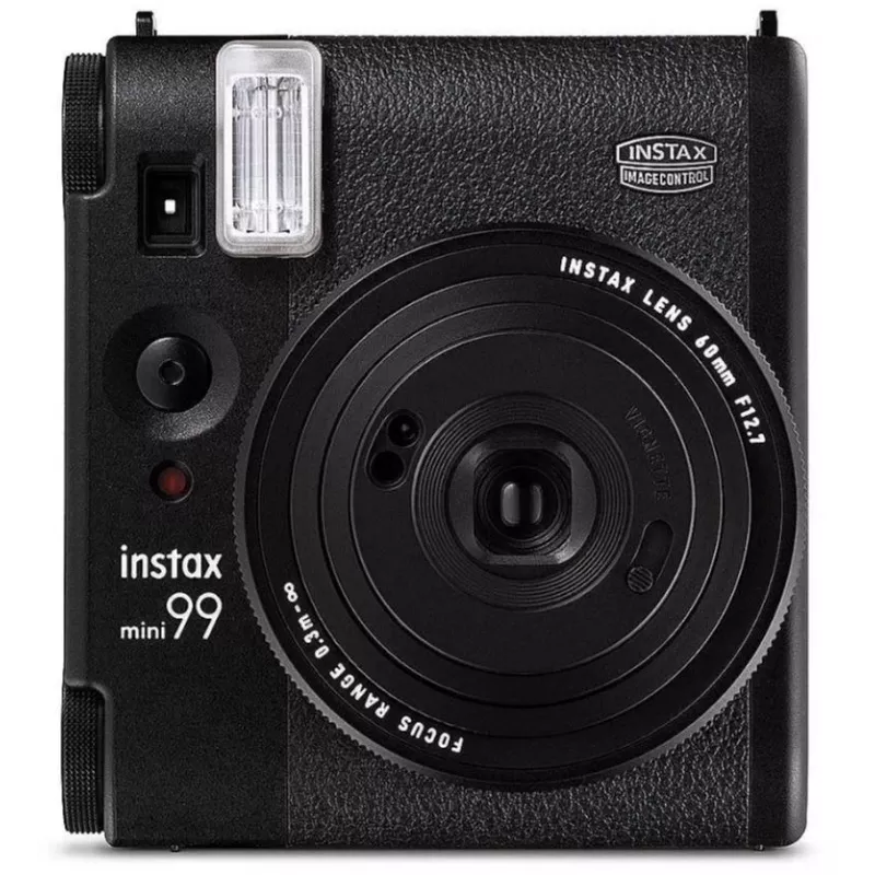 Aparat natychmiastowy Fujifilm Instax Mini 99 Czarny — zdjęcie 62×46 mm, film 86×54 mm, ogniskowa 60 mm