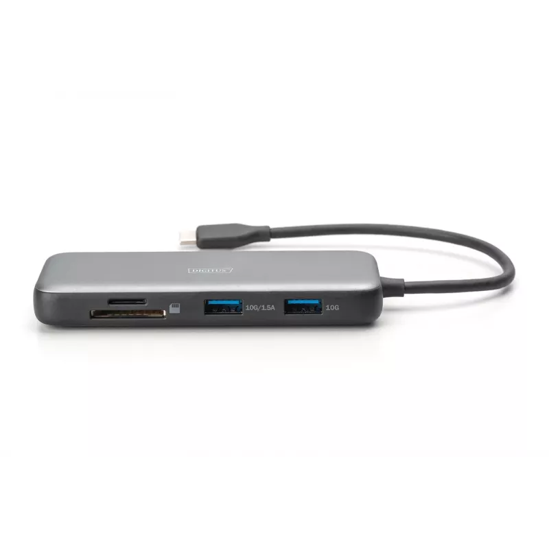 Stacja dokująca USB-C Digitus DA-70915 8-portowa 100W Power Delivery