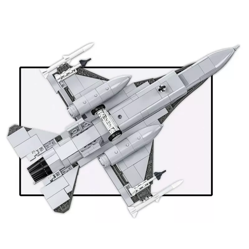 Zestaw konstrukcyjny Cobi F-16D Fighting Falcon, 436 elementów, skala nieokreślona