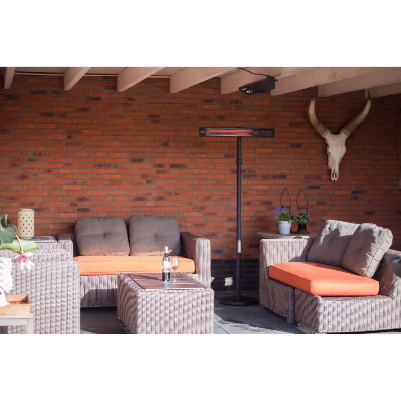 SUNRED | Heater | RD-DARK-25S, Dark Standing | Infrared | 2500 W | Czarny | IP55