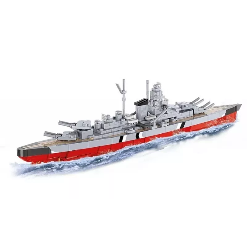 Zestaw konstrukcyjny Cobi pancernik Bismarck, 590 elementów