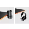 Maclean Scrivania Da Gioco NanoRS Con Ripiano per Monitor Max. 50 Kg Altezza 850 Mm Nero RS170, Tavolo Gaming, Nero