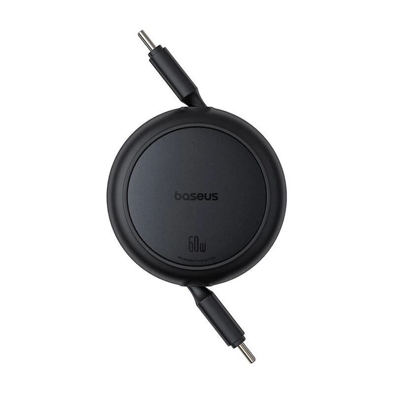 Baseus Free2Pull Mini kabel USB USB-C do USB-C, 60W, 1, (czarny)