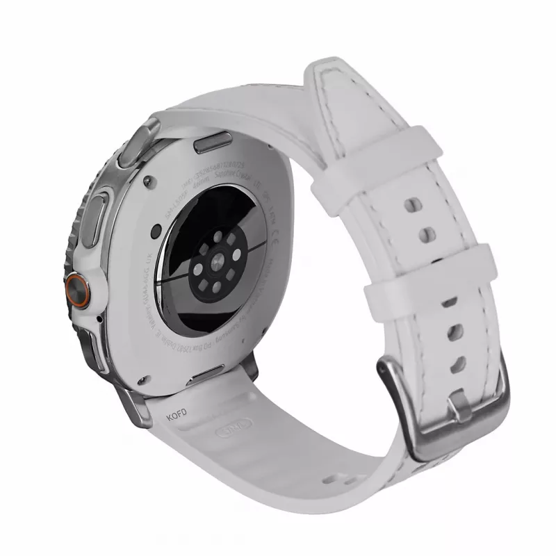 Smartwatch Samsung Galaxy Watch 8 Classic 46 mm Srebrny — 3,3 cm AMOLED, 4G, 64 GB, 445 mAh