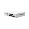 Przełącznik sieciowy MikroTik CSS610-8G-2S+IN — 8x Gigabit RJ-45, 2x SFP+ 10G, PoE, wejście 12–57 V