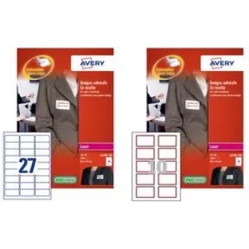 Avery L4785-20.FR biały