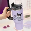 Paladone Hello Kitty Kuromi kubek termiczny 900 ml ze słomką