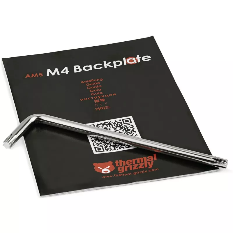 Backplate Thermal Grizzly S-TG-BP-R7000 Aluminium Czarny Efficient Heat Dissipation