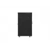 Wolnostojąca szafa 19 cali 22U 800x1000 z drzwiami szklanymi LCD (Flat Pack) V2 czarna