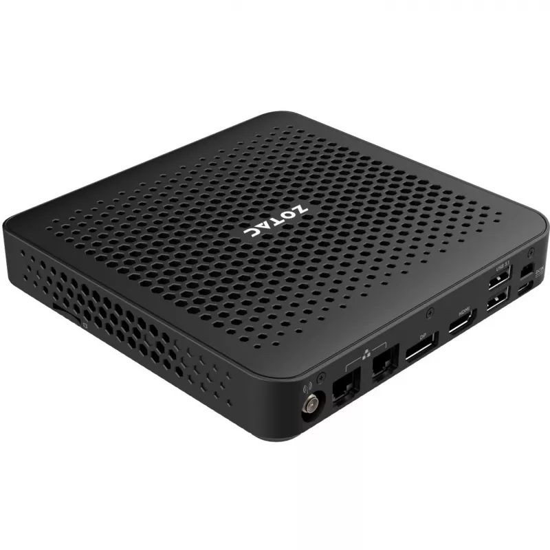 Zotac ZBOX edge MI648 0.64L sized PC Czarny i5-1340P 1.9 GHz